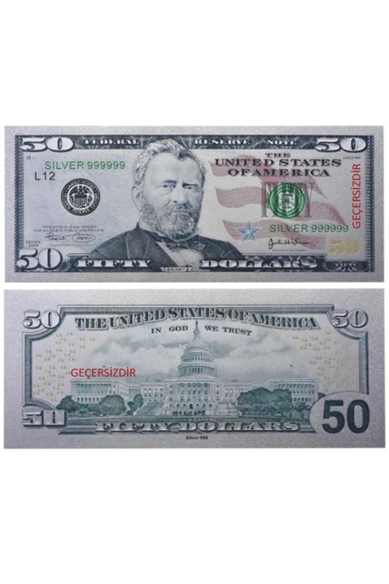 50 Dolar Geçersiz Düğün Oyun Eğlence Parası