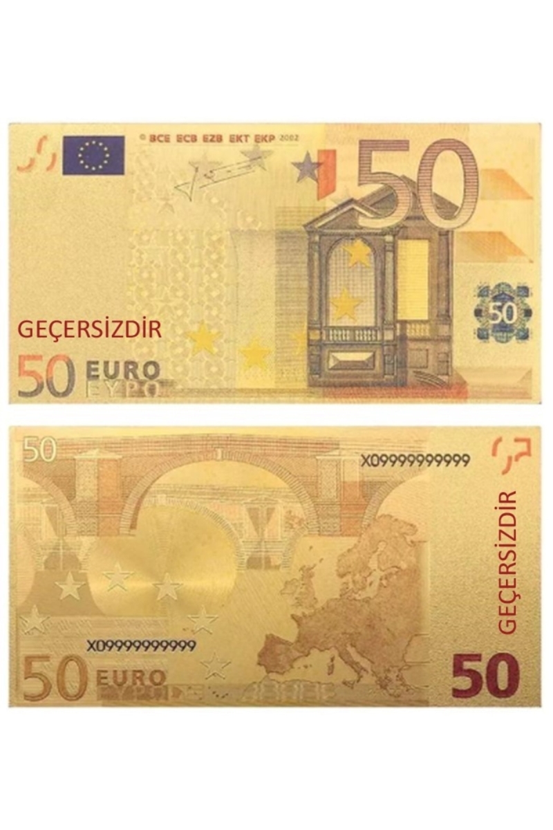 50 Euro Düğün Oyun Eğlence Para Geçersiz