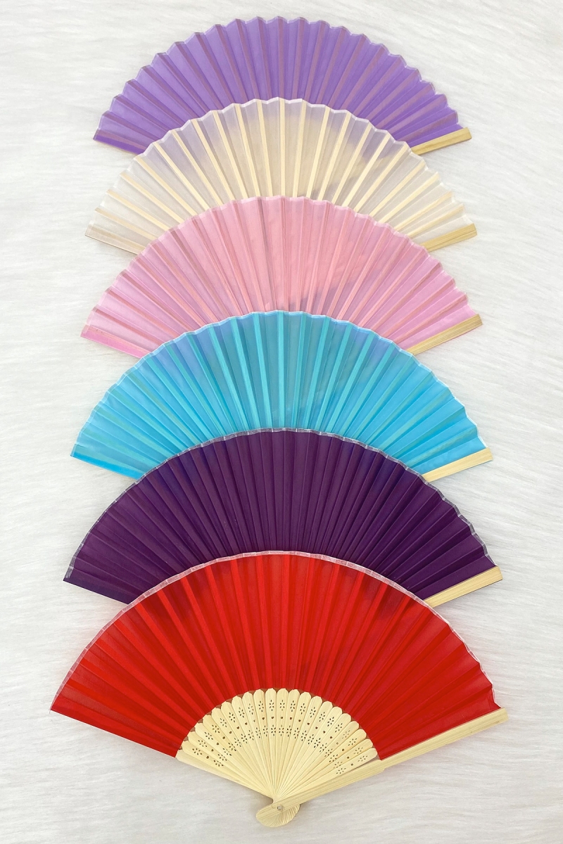 Ahşap Karışık Renk Gelin Nedime Yelpazesi, Bride Bekarlığa Veda Partisi Kına Hediye 1 Adet