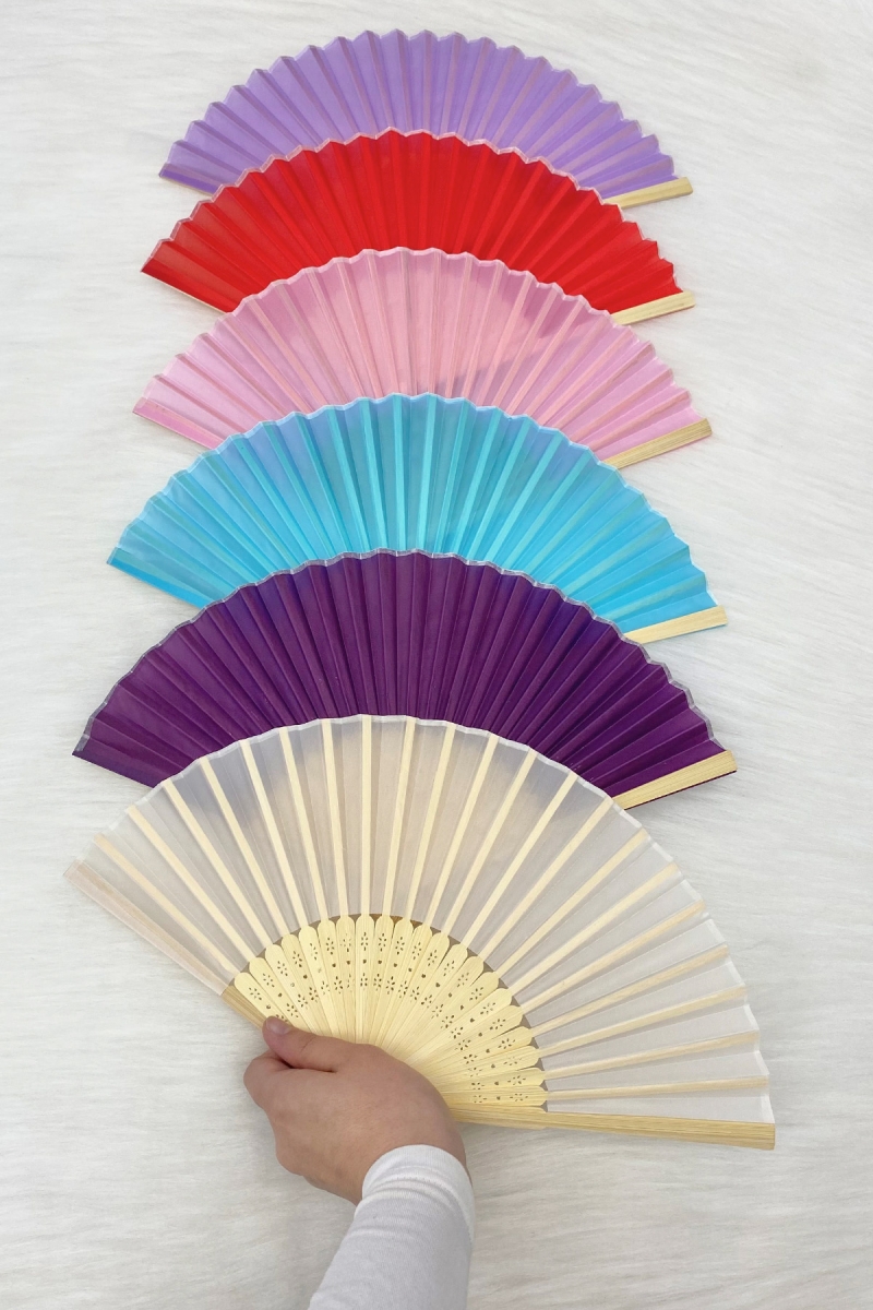 Ahşap Karışık Renk Gelin Nedime Yelpazesi, Bride Bekarlığa Veda Partisi Kına Hediyelik, 6 Adet