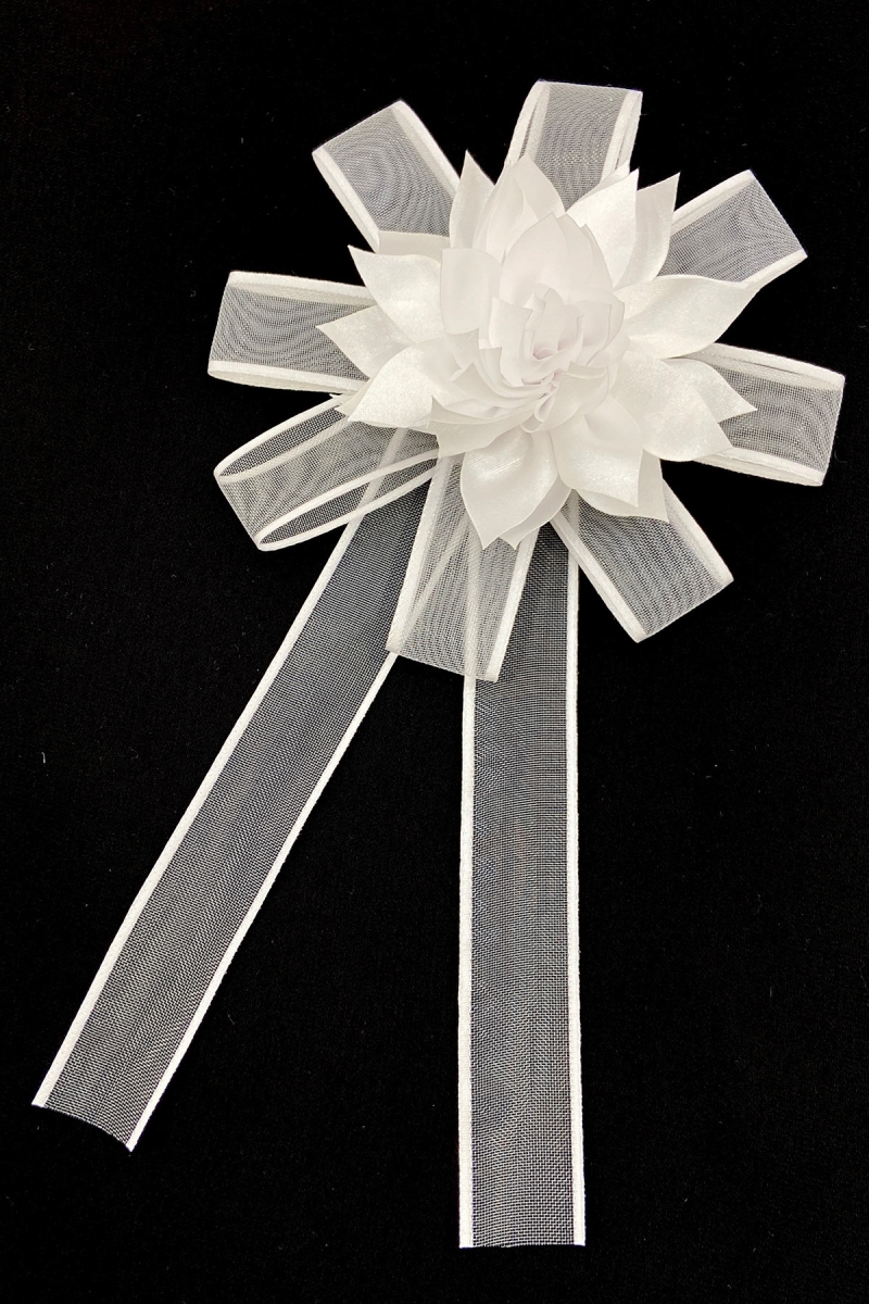 Beyaz Bohça Süsü, Gelin Damat Çeyiz Düğün Nişan Konvoy Gelin Arabası Sünnet Kına Süsü 5 Adet