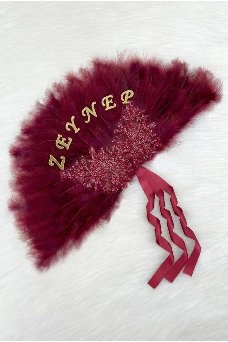 Bordo Gelin Yelpazesi, Işıl Işıl Çam Güpürlü, Bekarlığa Veda Partisi, Bride To Be, Nedime, Kına Gecesi, Ahşap Tüylü