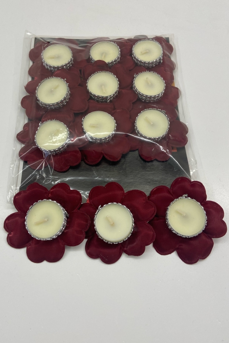 Bordo Nedime El Mumu, Kına Mumu, Kına Gecesi Malzemeleri, 6 Adet