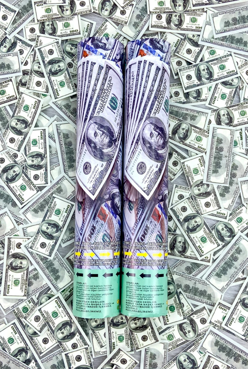 Dolar Konfeti, Kına Gecesi, Parti, Düğün, Nikah, Nişan, Doğum Günü, Özel Günler İçin Konfeti, 1 Adet