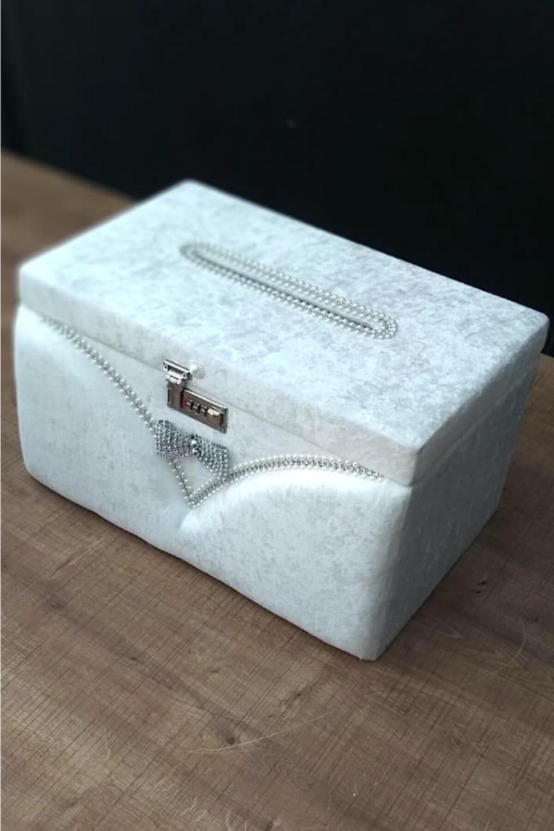 Düğün Kına Gecesi Nikah Takı Zarf Sandığı Şifreli Gelin Damat