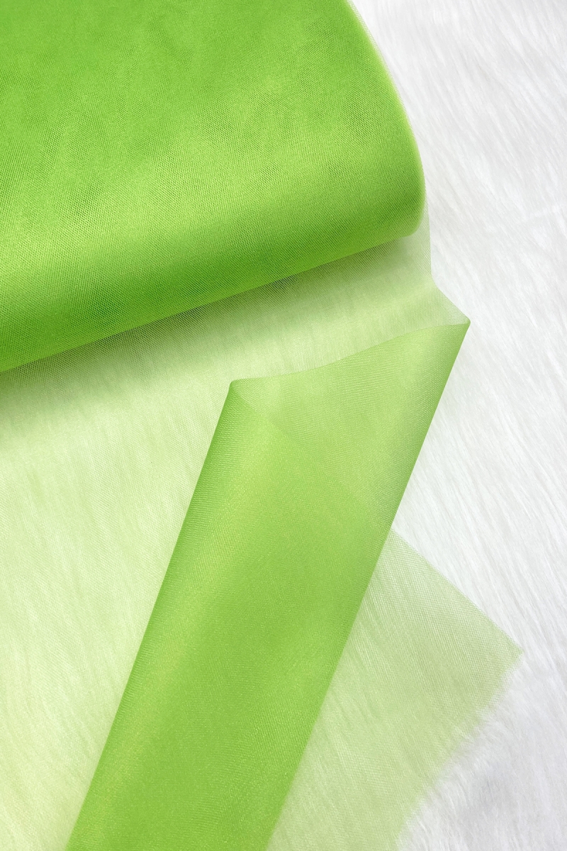 Fıstık Yeşili Bohça Süsleme Tülü, Nişan Bohça Süsü, Kapı Doğum Günü Parti Süsleme Tülü, 100x300cm