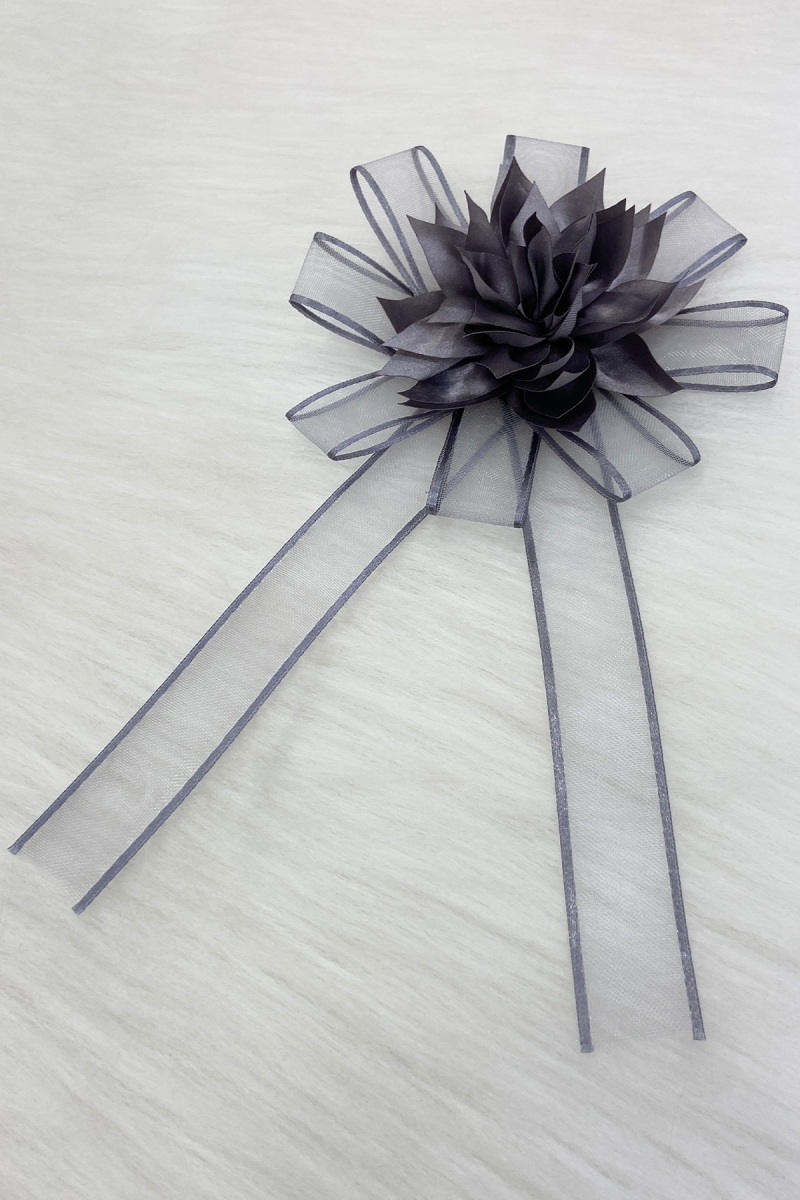 Gri Bohça Süsü, Gelin Damat Çeyiz Düğün Nişan Konvoy Gelin Arabası Sünnet Kına Süsü 1 Adet