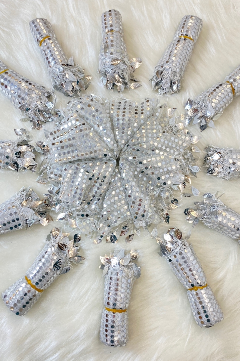 Gümüş Halay Mendili, Gelin Mendili, Pullu Halay Mendili 10 Adet