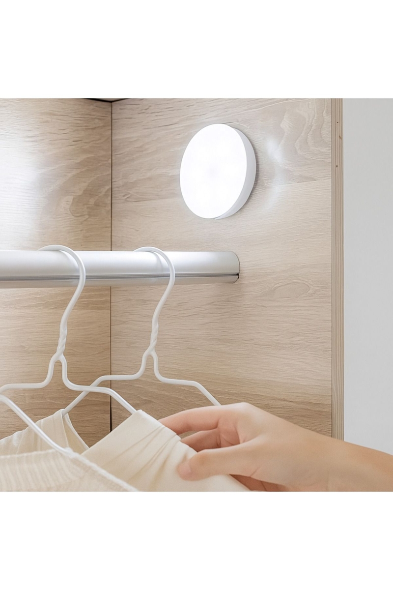 Hareket Sensörlü Led Lamba – Mıknatıslı & Şarjlı, Kablosuz Aydınlatma