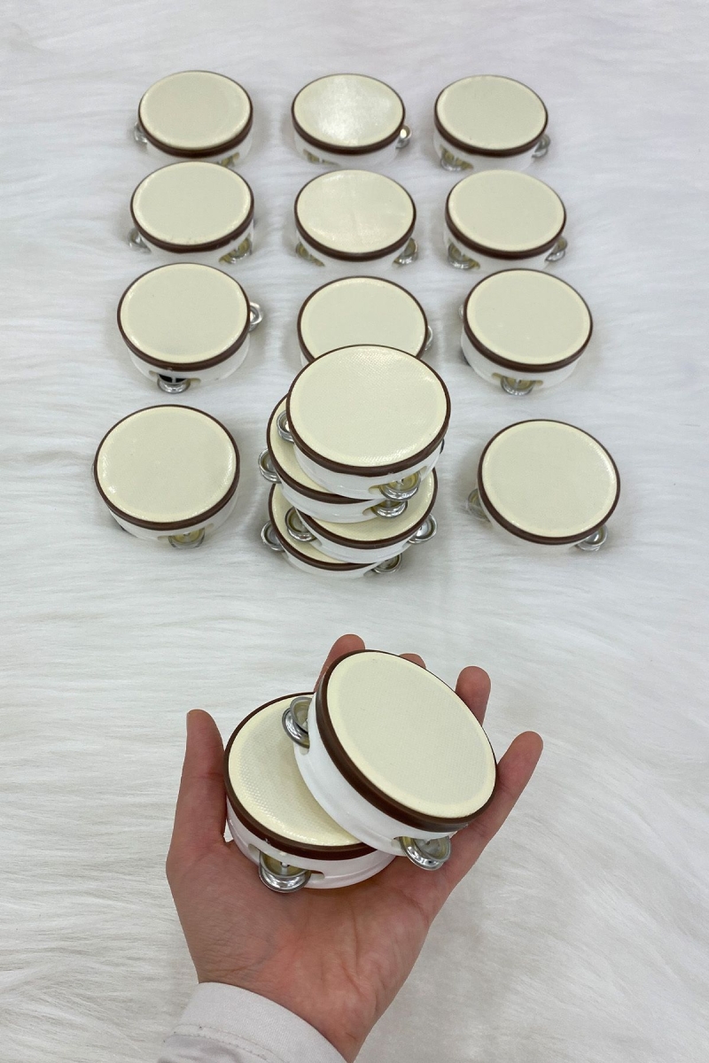 Hediyelik Küçük Mıknatıslı Magnet Tef, Düğün Nişan Nikah Kına Sünnet Doğum Söz Bride 10 Adet