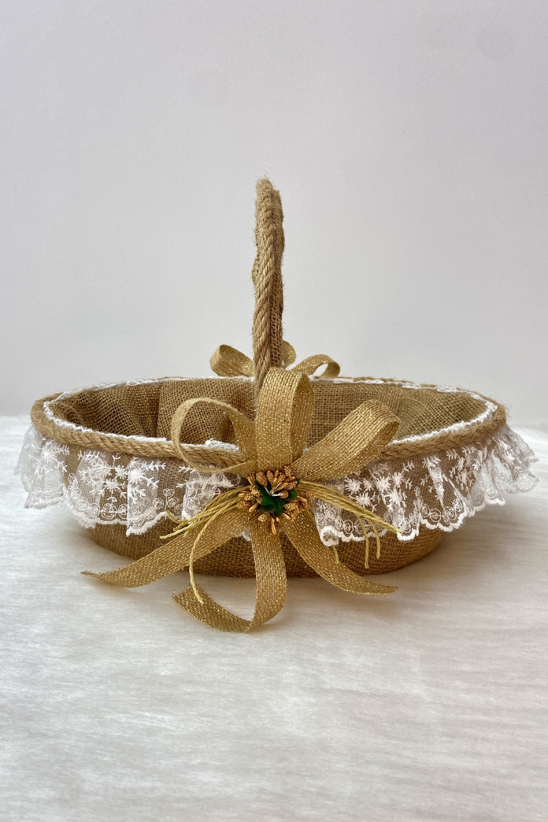 Jüt Kumaş Fistolu Model Kına Gecesi Gelin Sepeti, Nişan, Nikah, Düğün, Söz, Dekor