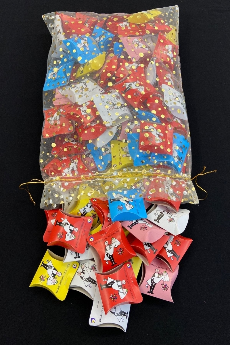 Hediyelik Kına 100 Adet Dağıtmalık Kutulu