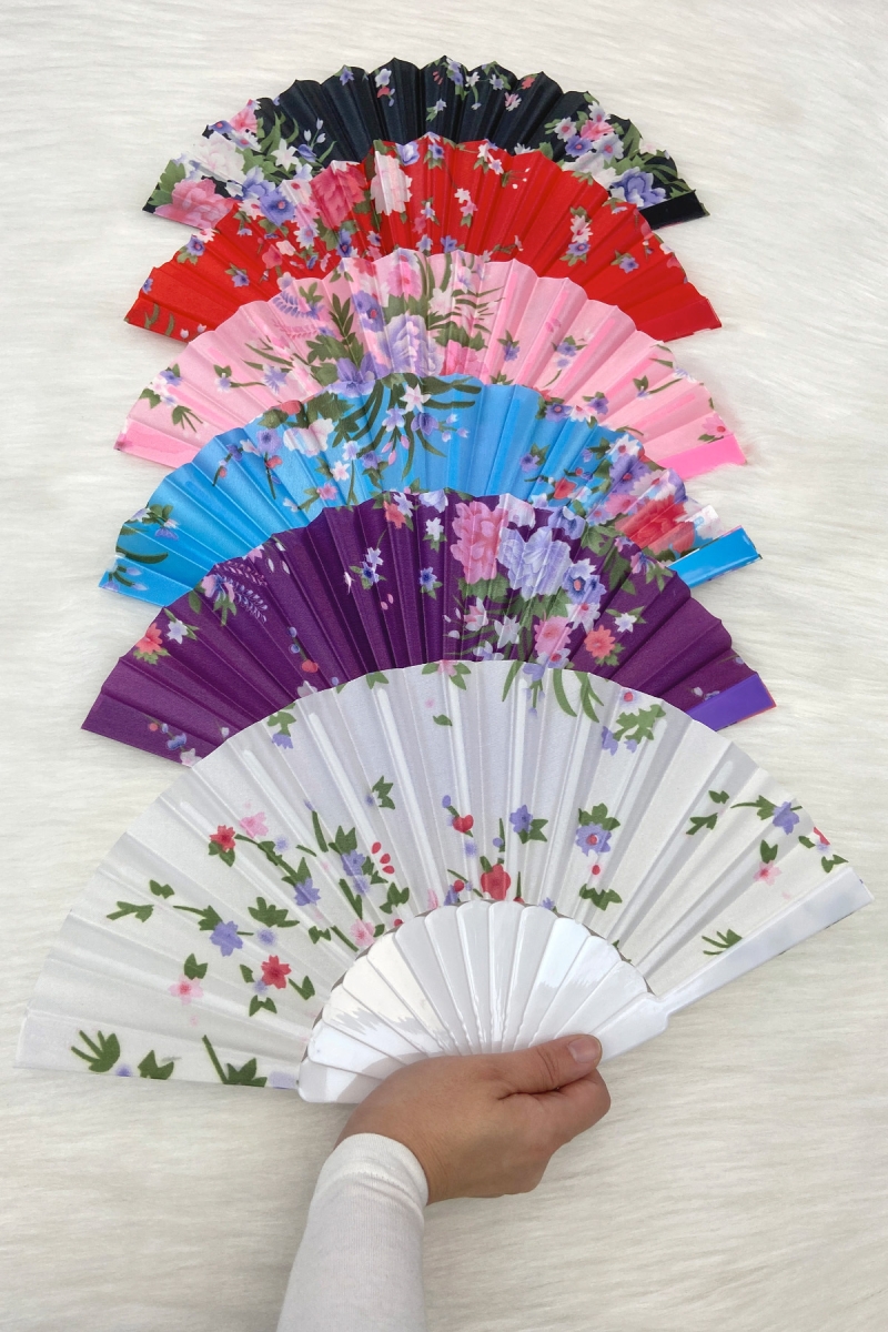 Karışık Renk Gelin Nedime Yelpazesi, Bride Bekarlığa Veda Partisi Kına Hediyelik, 6 Adet