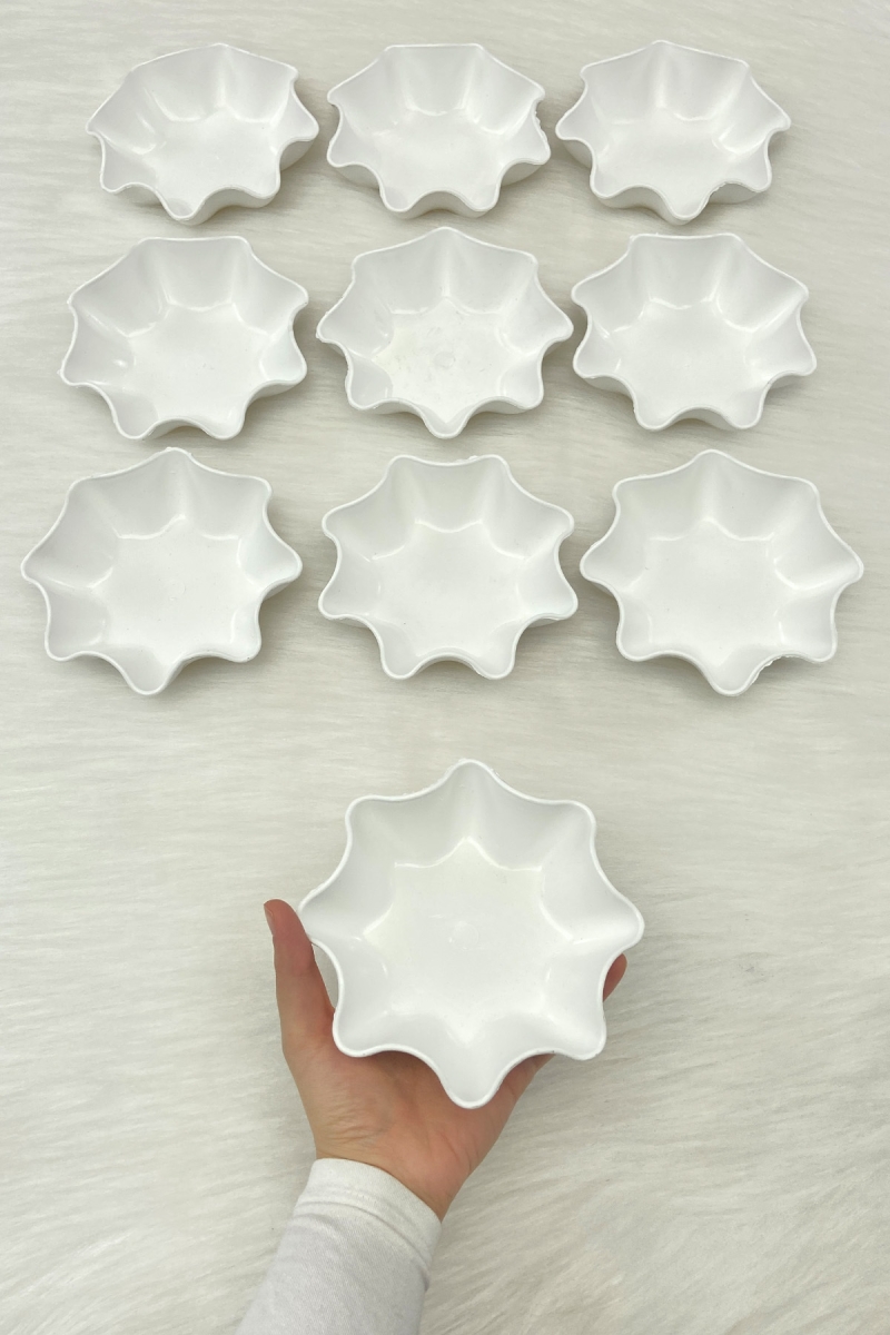 Kına Tabağı, Düğün, Kına Gecesi, Asker Eğlencesi, Sünnet, Gelin Damat, 6 Ay Kınası İçin Beyaz Tabak