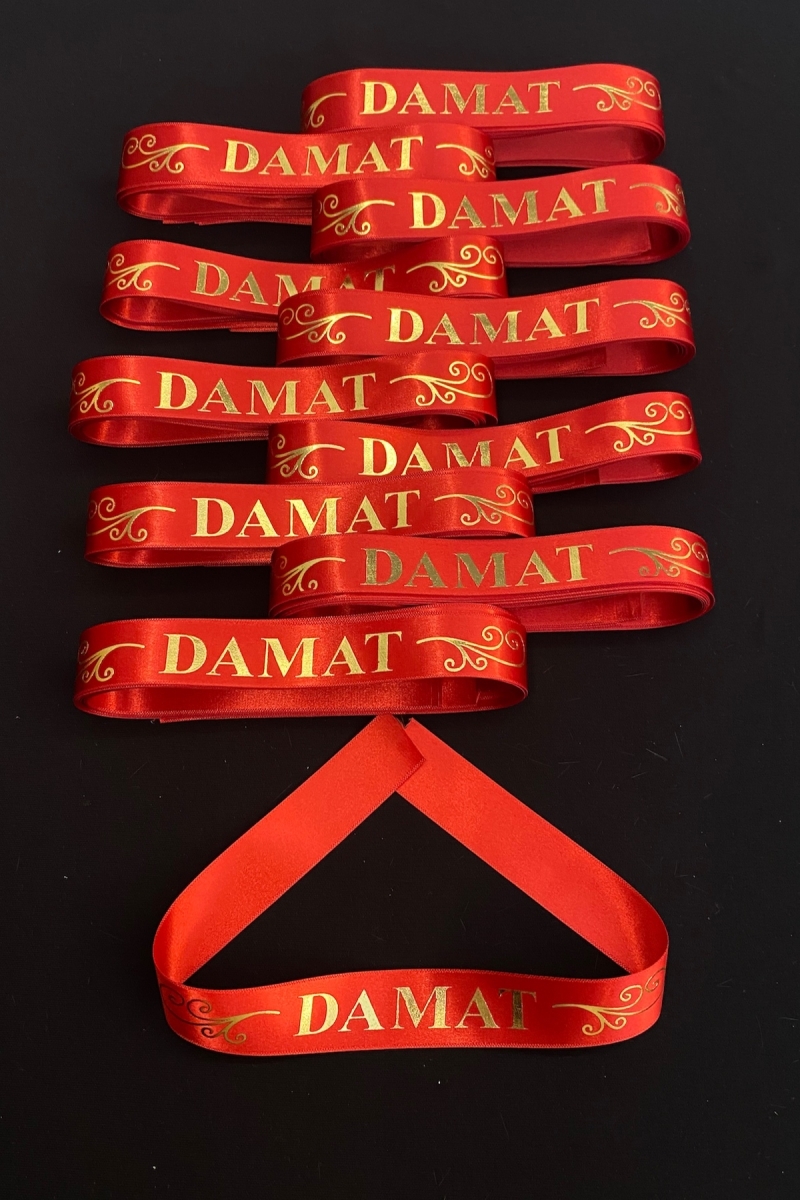 Kırmızı Damat Kurdelesi, Kol Kurdele, Kolluk, 1 Adet