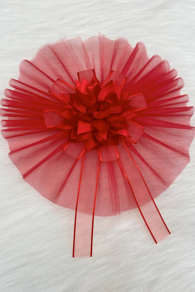 1 Adet Kırmızı Konvoy Süsü, Gelin Damat Bohça Çeyiz Valiz Düğün Nişan Gelin Arabası Sünnet Kına