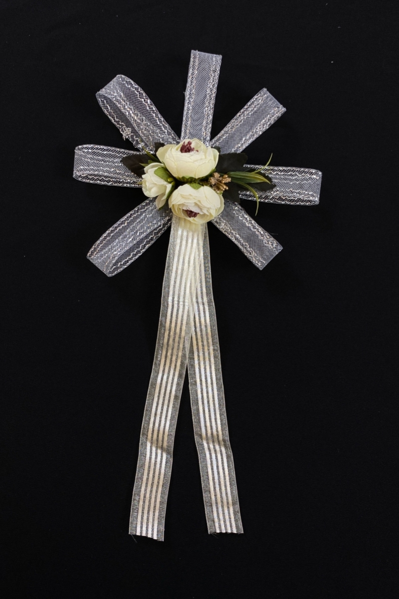 Krem Bohça Süsü, Çeyiz Gelin Damat Düğün Nikah Nişan Valiz Bavul Sünnet Konvoy Kına Süsü 1 Adet