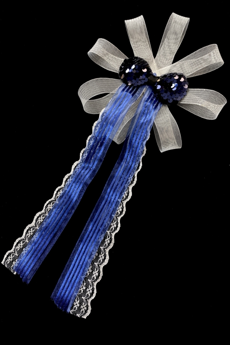 Lacivert Damat Bohça Süsü, Gelin Çeyiz Düğün Nişan Söz Nikah Sünnet Kına Süsü 5 Adet