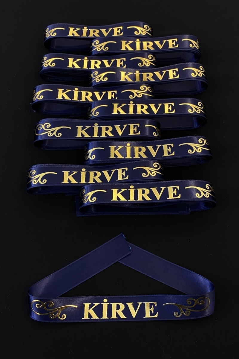 Lacivert Kirve Kol Kurdele Bileklik Bant, Sünnet Düğünü Mevlüt Söz Bekarlığa Veda Bride, 1 Adet