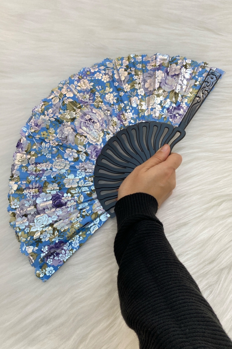 Mavi Gelin Nedime Yelpazesi, Bride To Be Bekarlığa Veda Partisi Kına Sünnet Hediye Yelpaze 1 Adet