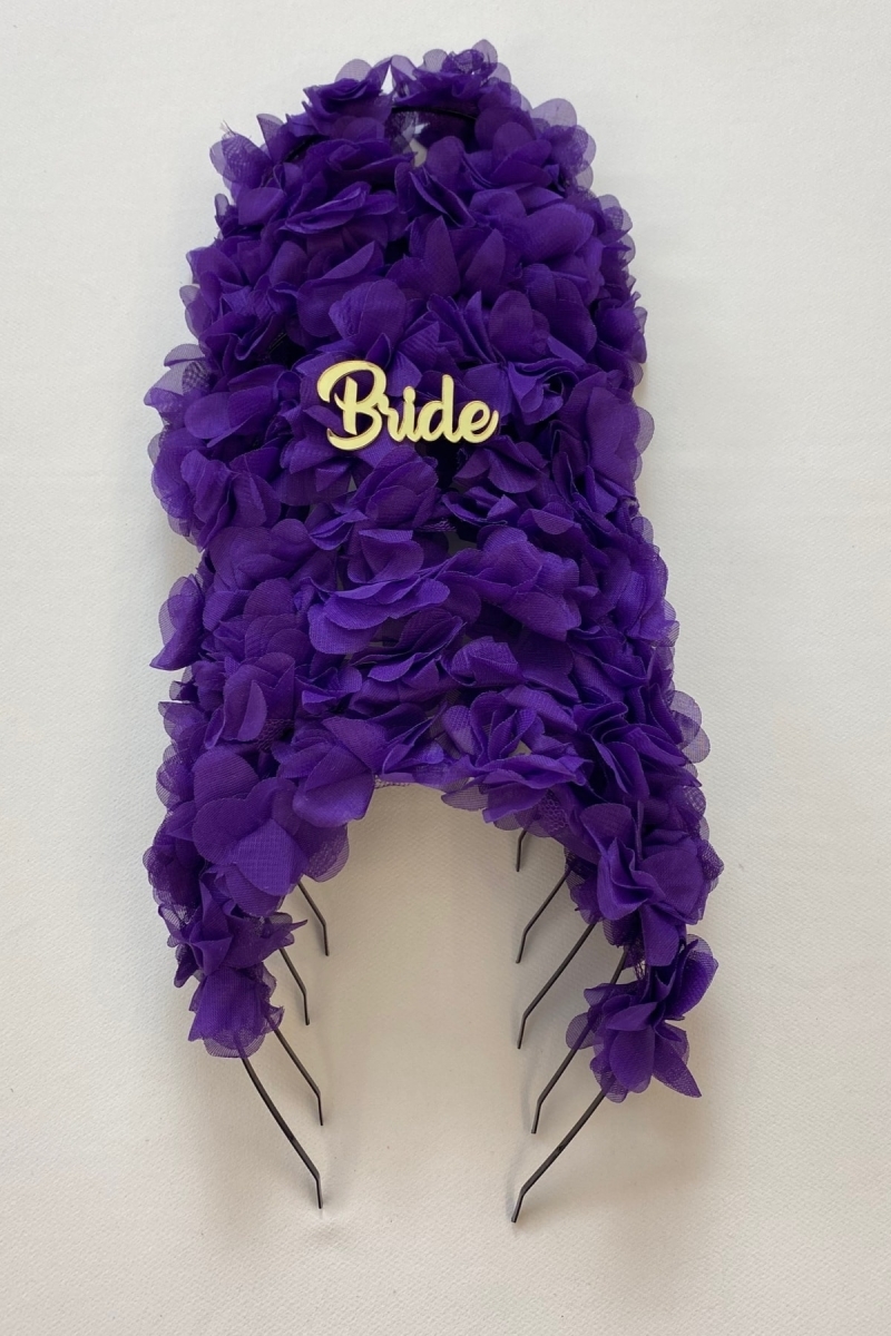 Mor Gelin Nedime Tacı ( Metal ), Kına Gecesi, Bekarlığa Veda Partisi, Bride To Be, Düğün