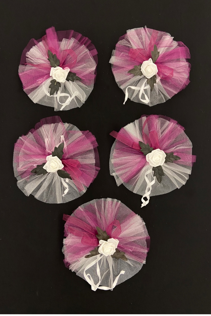 Mürdüm Gelin Damat Bohça Konvoy Süsü 10 Adet