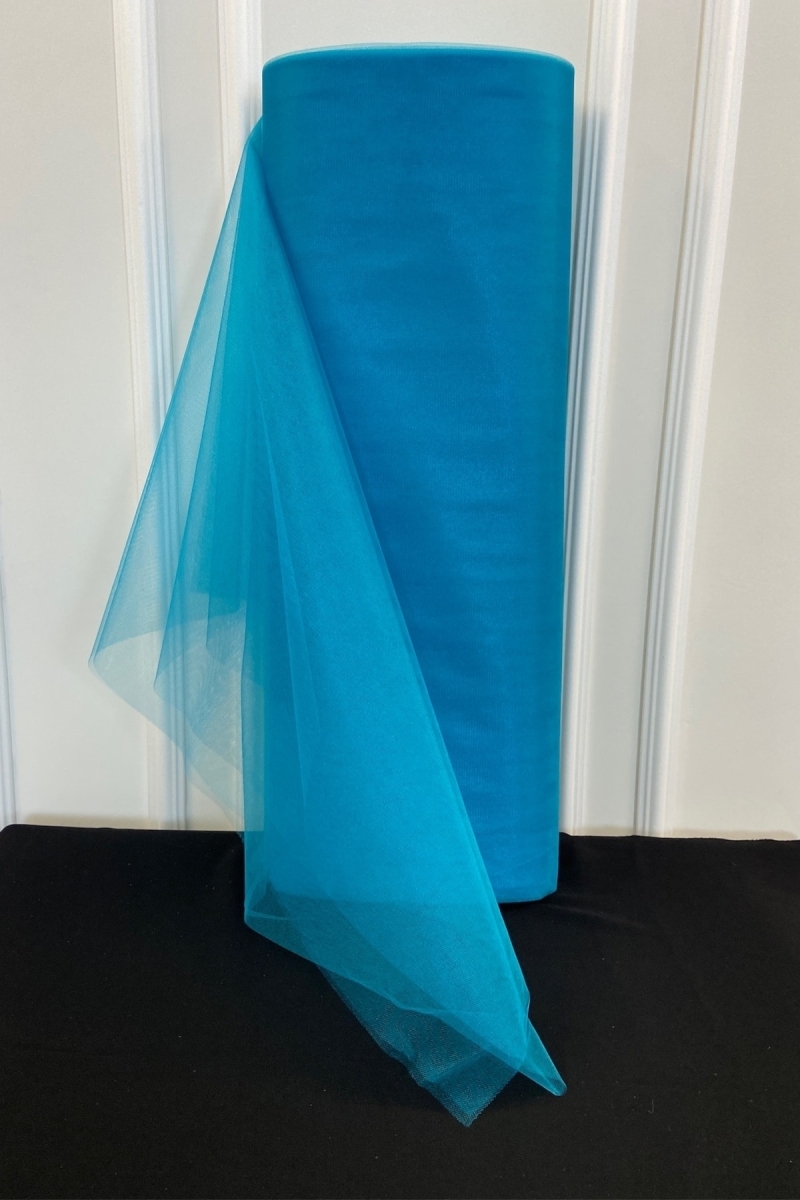 Petrol Mavisi Bohça Süsleme Tülü, Nişan Bohça Süsü, Kapı Doğum Günü Parti Süsleme Tülü, 100x300cm