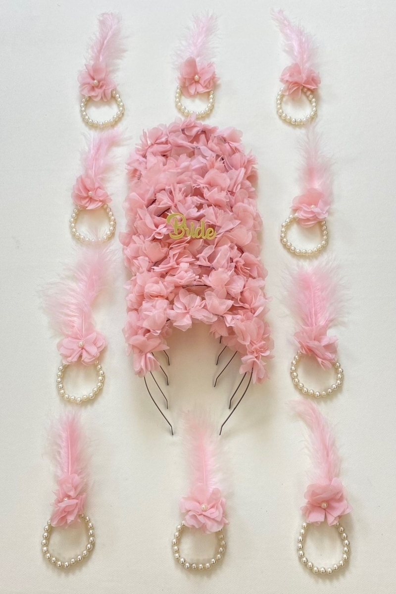 Pudra Nedime Bilekliği Ve Nedime Taçı(metal), Kına Gecesi, Bekarlığa Veda Partisi, Bride To Be