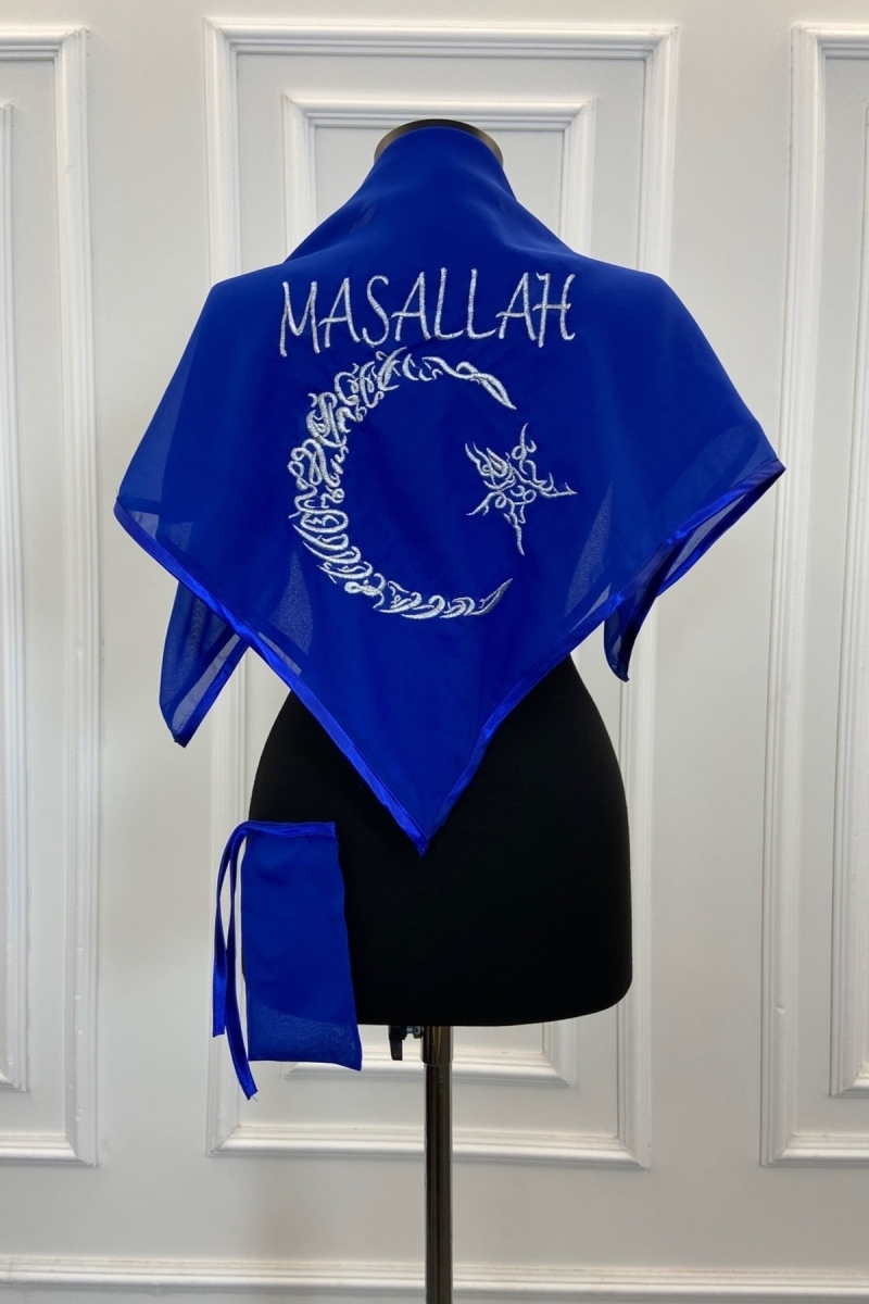 Saks Mavi Sünnet Örtüsü