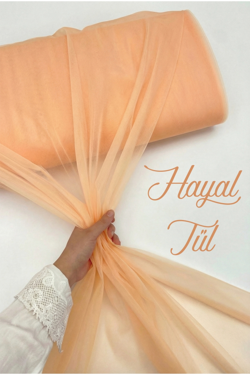 Somon Hayal Tül, Nişan Çeyiz Bohça Kapı Doğum Günü Parti Süsleme, Gelin Abiye Türban 100x300cm