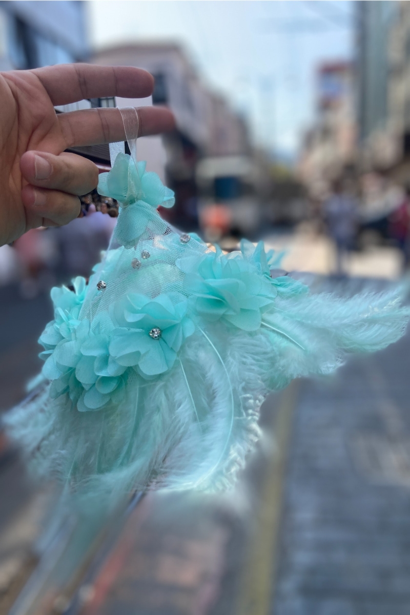 Su Yeşili Gelin Mendili Halay Arnavut Mendili