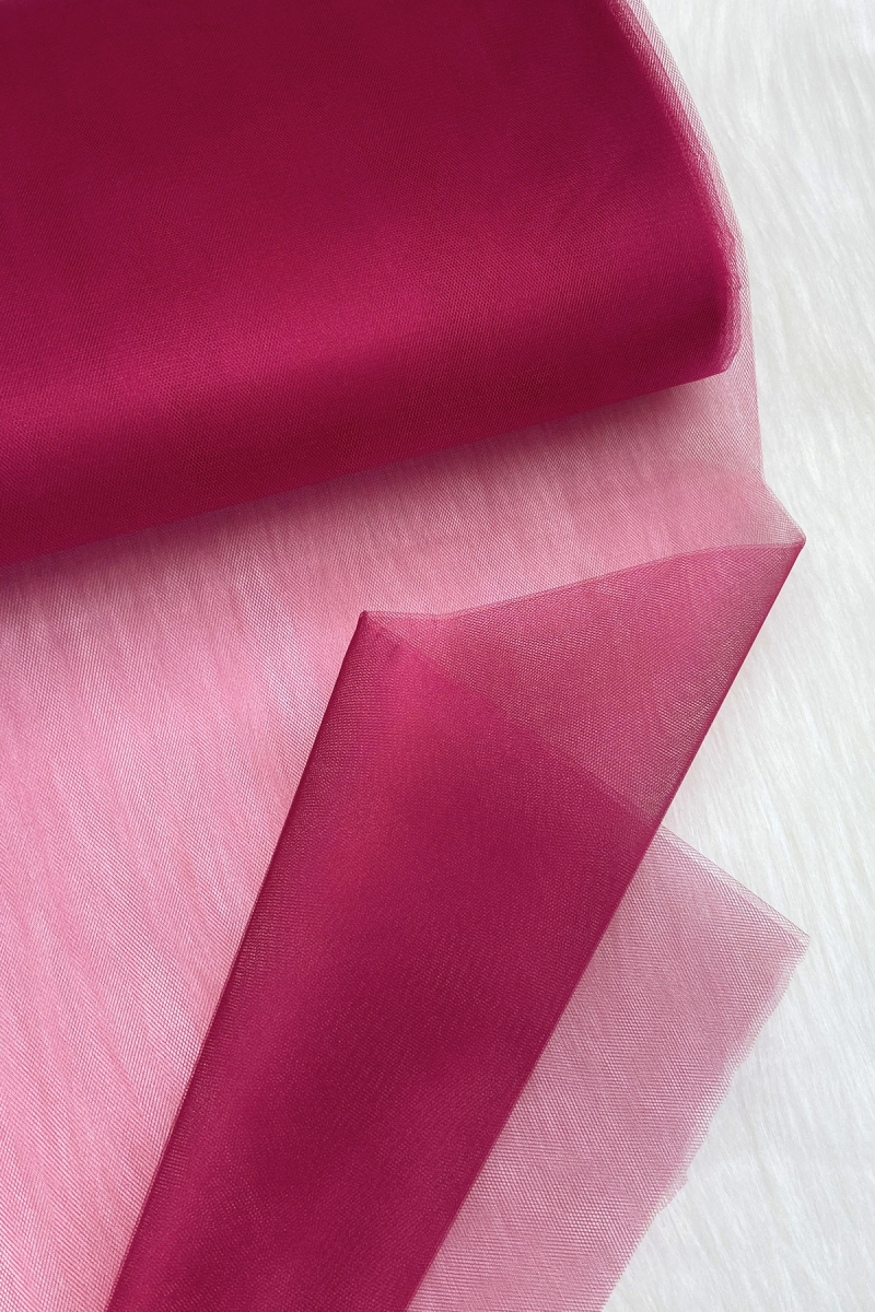 Vişne Çürüğü Bohça Süsleme Tülü, Nişan Bohça Süsü, Kapı Doğum Günü Parti Süsleme Tülü, 100x300cm