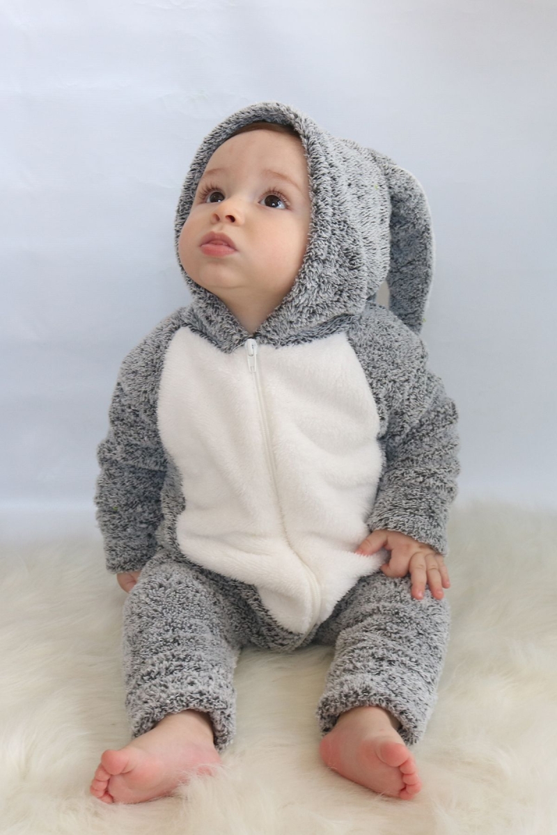 Welsoft Fermuarlı Tavşan Tulum