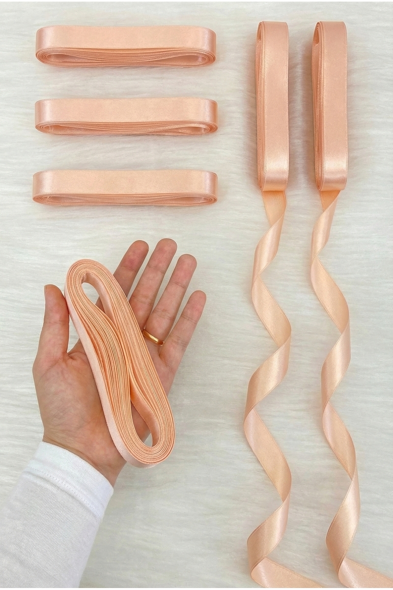 Yavru Ağzı Saten Kurdele 2 Cm 10 Mt, Bohça Çeyiz Nikah Kına Sünnet Doğum Günü Parti Hediye Süsleme