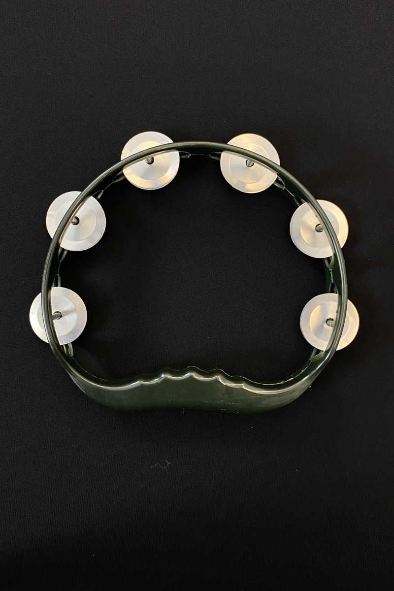 Yeşil Gelin Nedime Tefi, Kına Gecesi Düğün Sünnet Bride Plastik Zilli Tef, 1 Adet