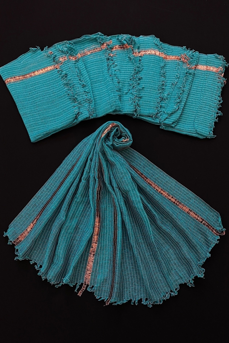 Yeşil Nedime Şal, Konvoy Süsü, Kına Süsü, Hediyelik Dağıtmalık Fular 10 Adet