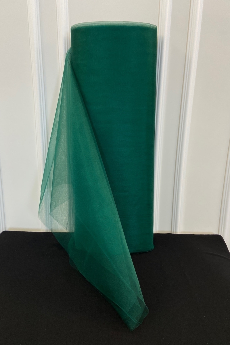 Zümrüt Yeşili Bohça Süsleme Tülü, Nişan Bohça Süsü, Kapı Doğum Günü Parti Süsleme Tülü, 100x300cm