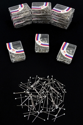 100 Adet Beyaz Toplu İğne, Türban Eşarp Başörtüsü Şal Düğün Nikah Nişan Kına Sünnet Takı İğnesi