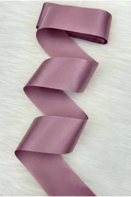 6 Cm Lavanta Tek Taraflı Saten Kurdele 10 Metre, Bohça Çeyiz Nişan Takı Özel Gün Hediye Süsleme Düğün Söz Gelin Damat Bride Parti Nikah Sünnet Kına Ge