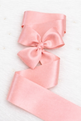 6 Cm Pudra Çift Taraflı Saten Kurdele 10 Metre, Bohça Çeyiz Nişan Takı Özel Gün Hediye Süsleme