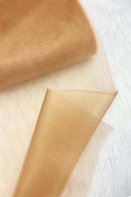 Bal Rengi Bohça Süsleme Tülü, Nişan Bohça Süsü, Kapı Doğum Günü Parti Süsleme Tülü, 100x300cm