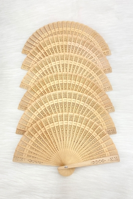 Bambu Oymalı Gelin Nedime Yelpazesi, Bride To Be Bekarlığa Veda Partisi Kına Hediye Yelpaze 6 Adet