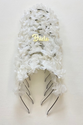 Beyaz Gelin Nedime Tacı ( Metal ), Kına Gecesi, Bekarlığa Veda Partisi, Bride To Be, Düğün