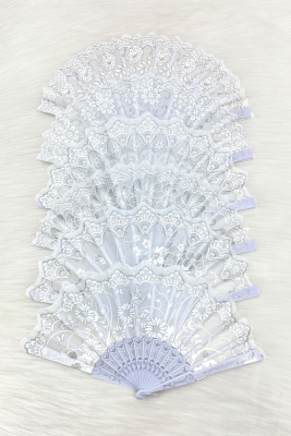 Beyaz Gümüş Simli Gelin Nedime Yelpazesi, Bride To Be Bekarlığa Veda Partisi Kına Hediyelik, 1 Adet