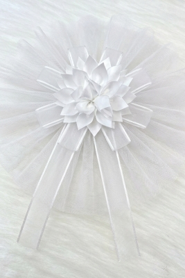 1 Adet Beyaz Konvoy Süsü, Gelin Damat Bohça Çeyiz Valiz Düğün Nişan Gelin Arabası Sünnet Kına