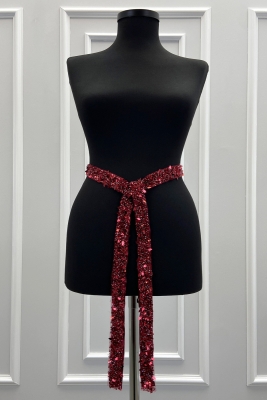 Bordo Gelin Kuşağı, Pul Payet Ve İncili Gelin Kurdelesi, Gelin Beli Kemeri, Kardeş Kuşağı