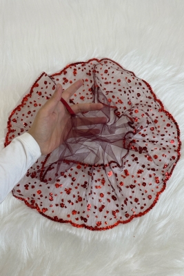 Bordo Gelin Mendili, Düğün Halay Mendili, Bordo Pul Sim Baskılı Kına Mendili 5 Adet