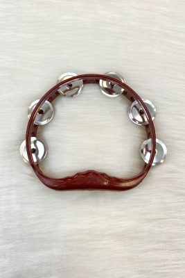 Bordo Kına Tefi, Nedime Defi, Gelin Tefi, Halay Tef, Metal Zilli 1 Adet