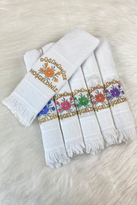 Düğün Gelin Damat Sünnet Konvoy Arabası Havlusu Süsü, 12 Adet