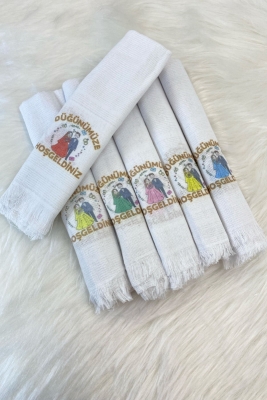 Düğün Gelin Damat Sünnet Konvoy Arabası Havlusu Süsü, 6 Adet